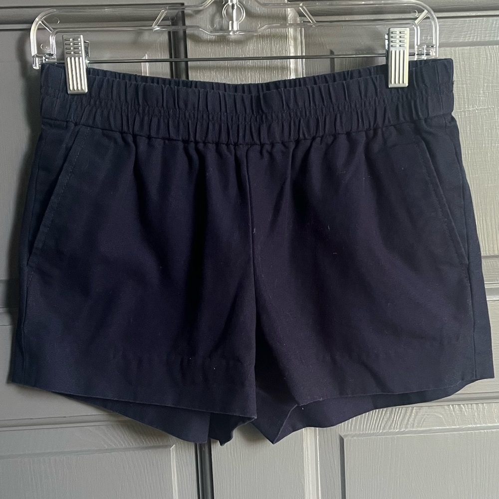 J.‎ Crew 3” Elastic Waist Navy Shorts